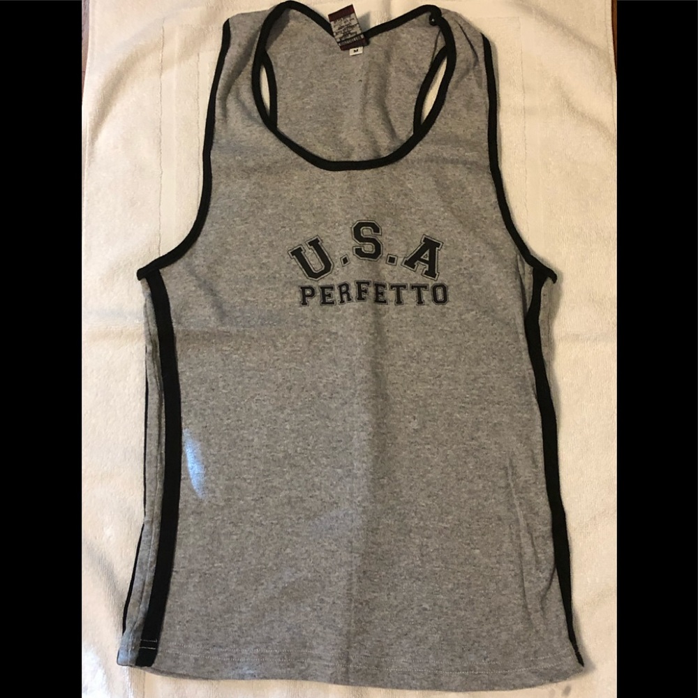 NEW Perfetto USA workout tank top Unisex